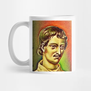 Giordano Bruno Snow Portrait | Giordano Bruno Artwork 15 Mug